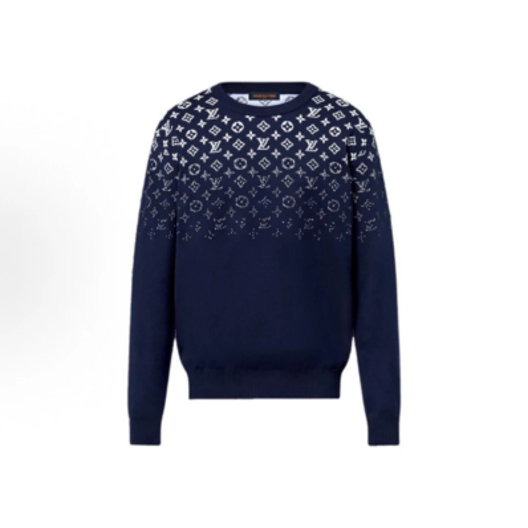 全新未使用 LouisVuitton/路易威登 藏青色卫衣/XS码/8888/K0290