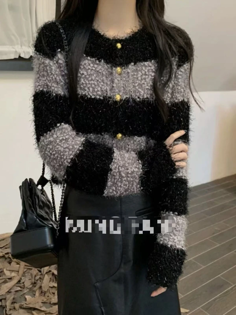 小妳XiaoNi———（冬款条纹毛衣2340349）