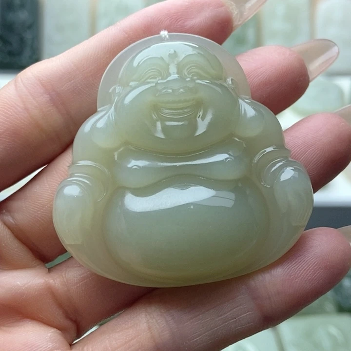 和田玉颈饰未镶嵌善***狠