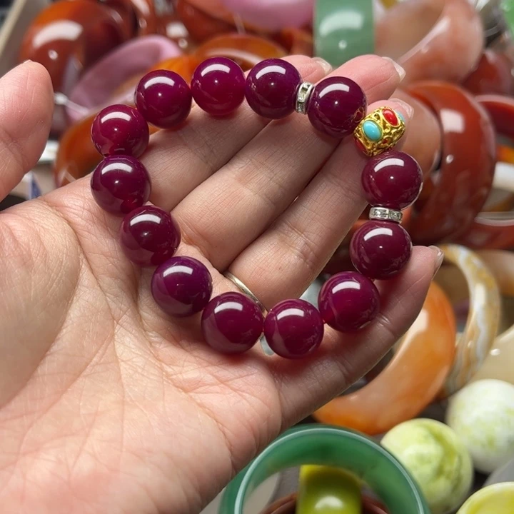玛瑙/玉髓手链未镶嵌