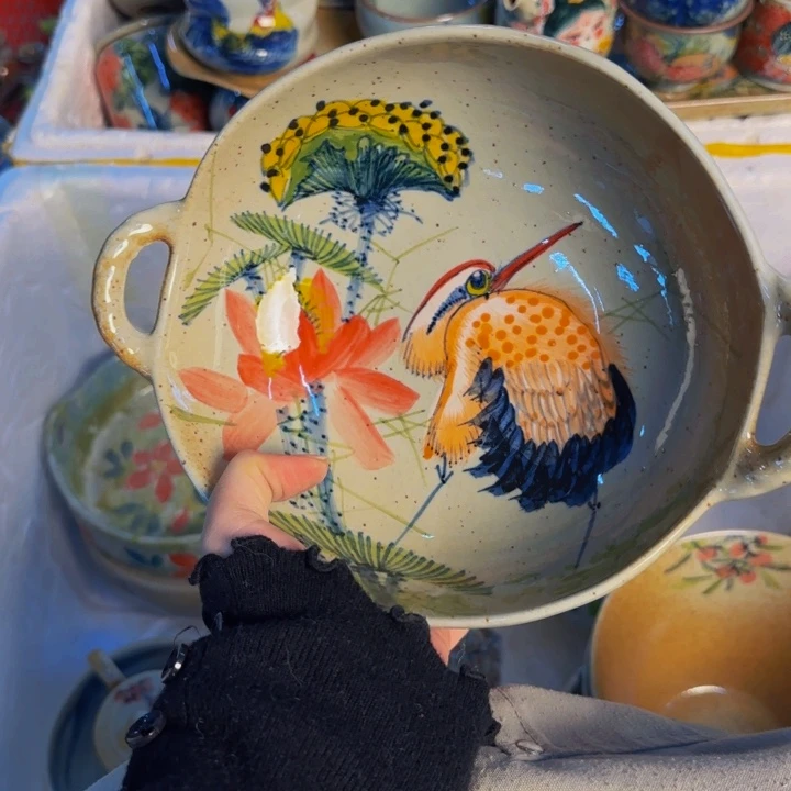 瓷片景德镇陶瓷手工手绘