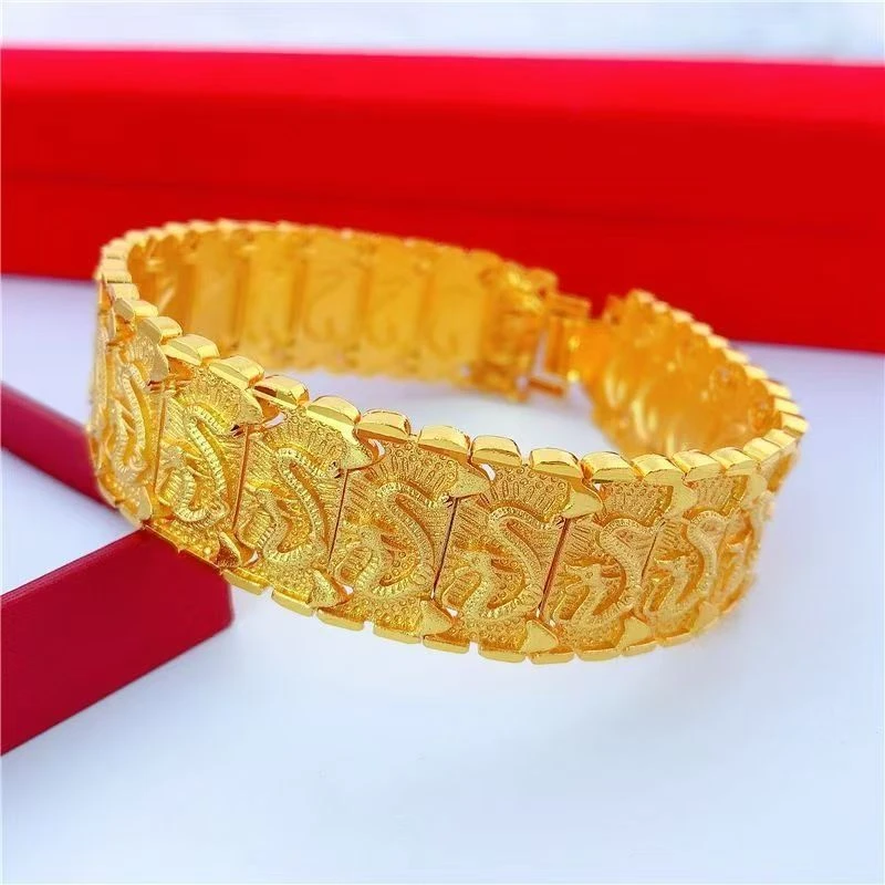 合金手链 龙纹手链时尚潮流精美经典