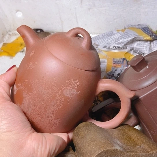全手工制作宜兴紫砂