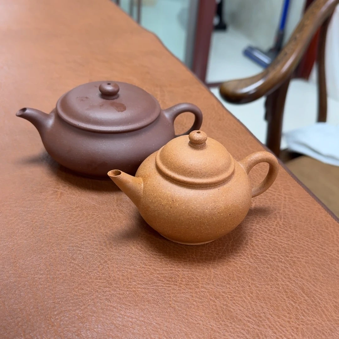 茶杯紫砂微瑕的壶明炉好的