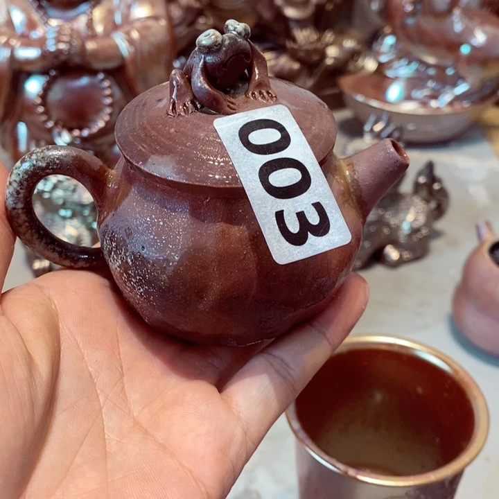 柴烧茶具陶瓷杯子