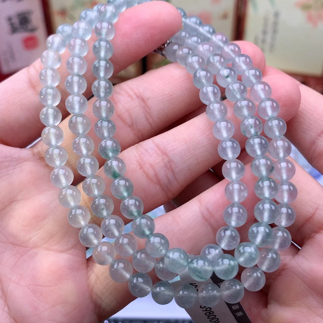 翡翠未镶嵌手链卡6