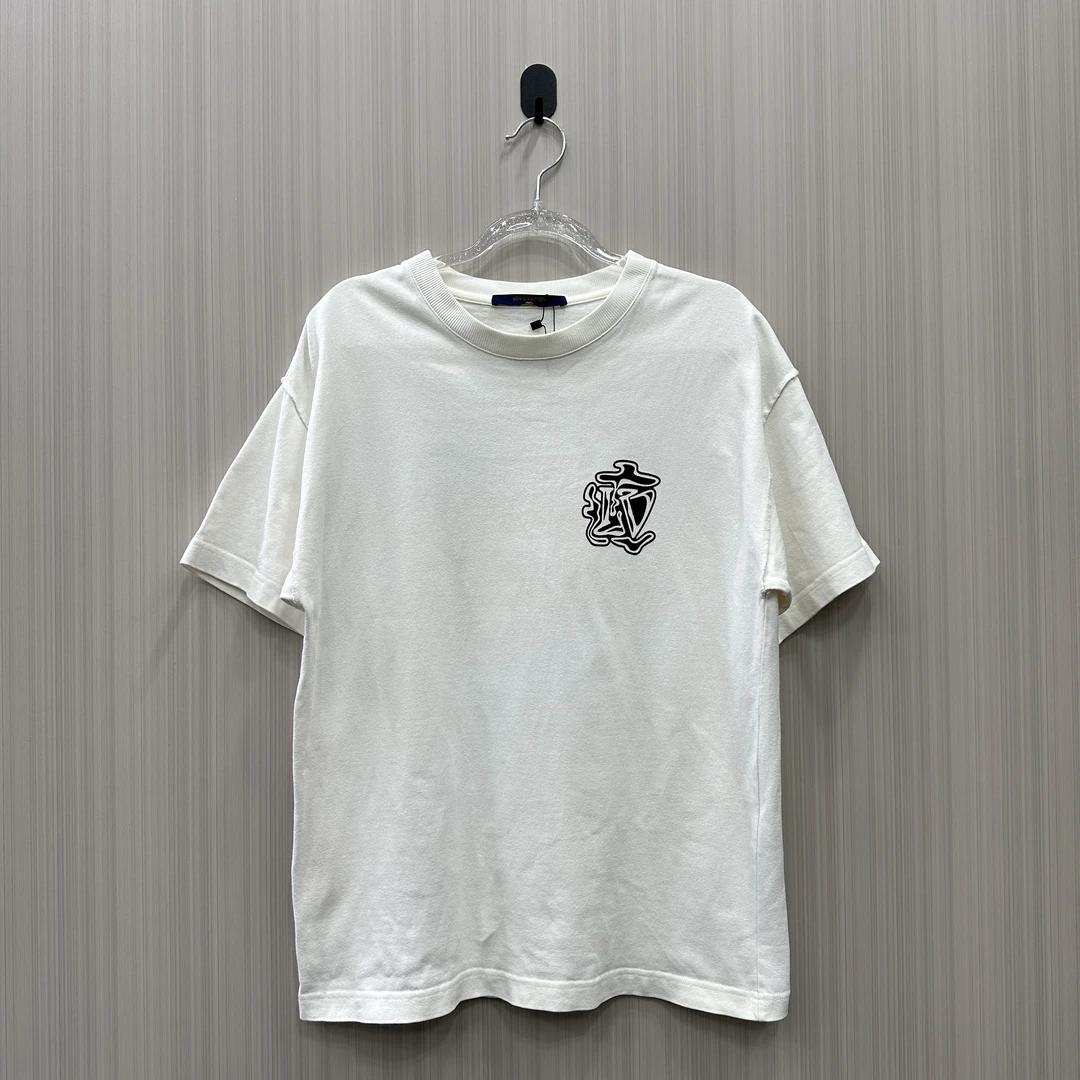 99新 LouisVuitton/路易威登 白色烟雾短袖 尺码：XS 10454