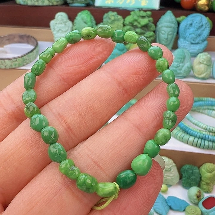 未镶嵌绿松石项链