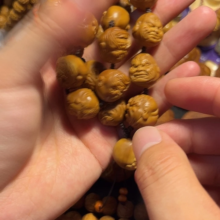 橄榄核手串/手链恶僧手持微瑕