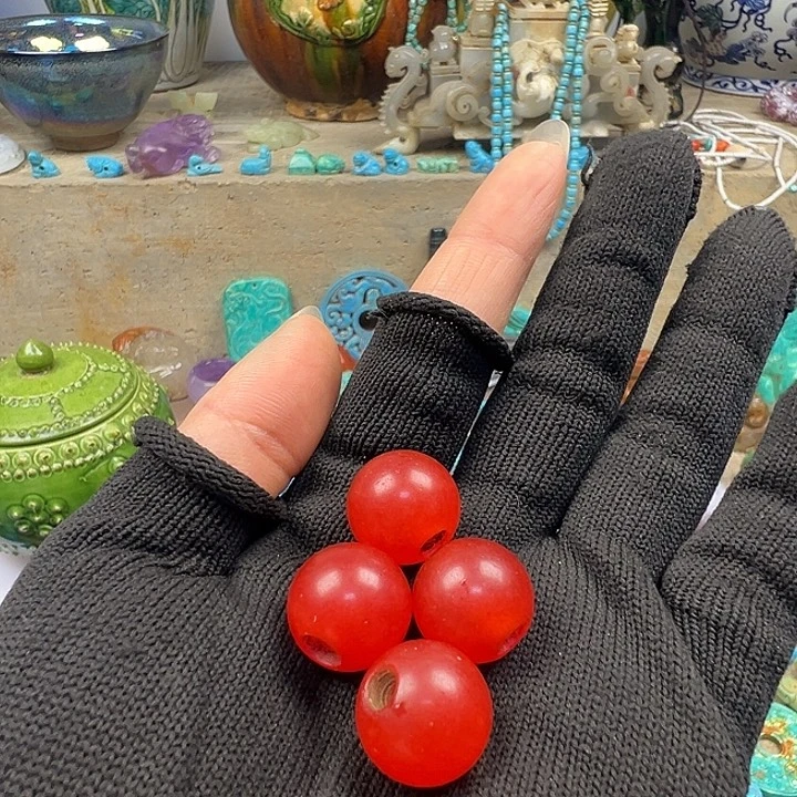 細***心玛瑙/玉髓未镶嵌颈饰