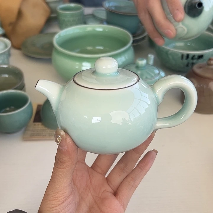小米茶器龙泉青瓷