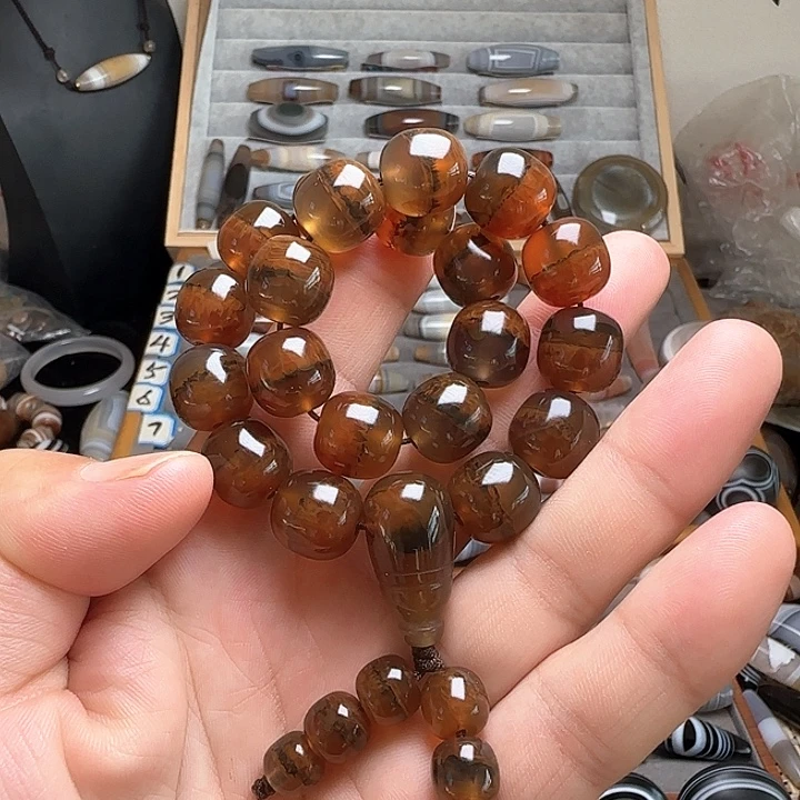 未镶嵌手串玛瑙/玉髓