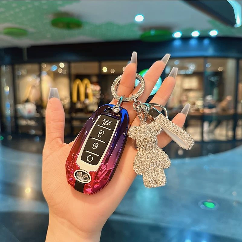 专用新款英菲尼迪钥匙套Q50L/QX60/QX50/QX55/Q70高档金属壳扣