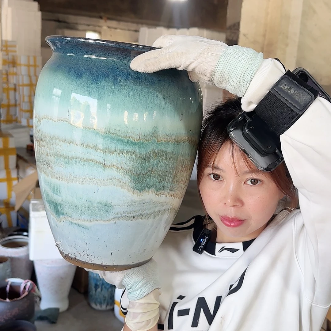 王嫂花盆直播1116-402高35口25