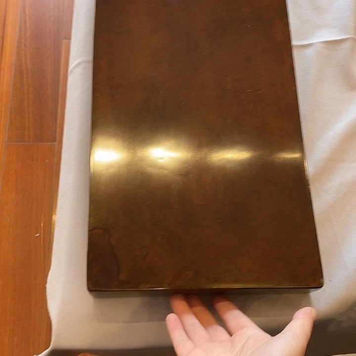 43*21*4.8cm大漆金砖一块