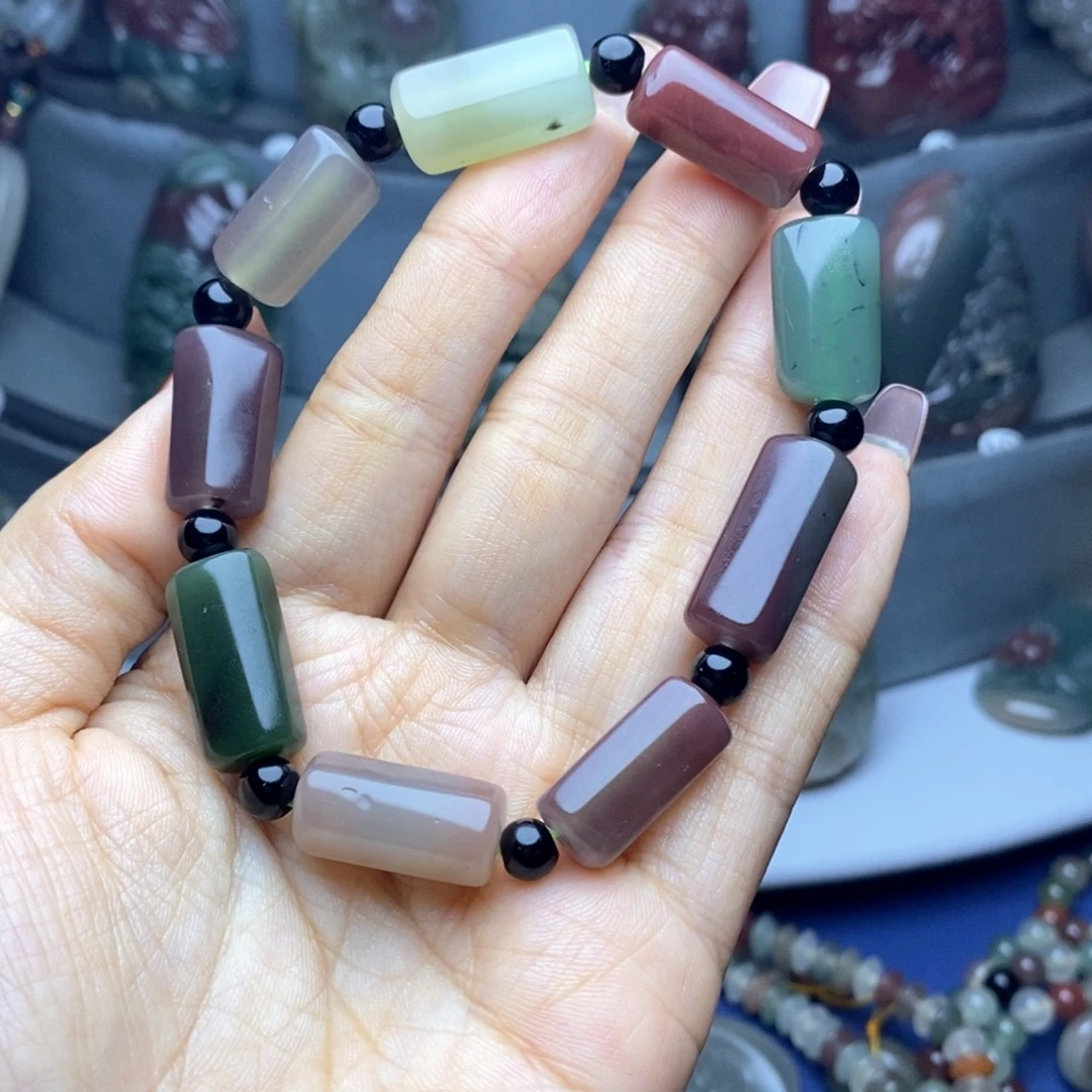 玛瑙/玉髓未镶嵌吊坠(不含链)
