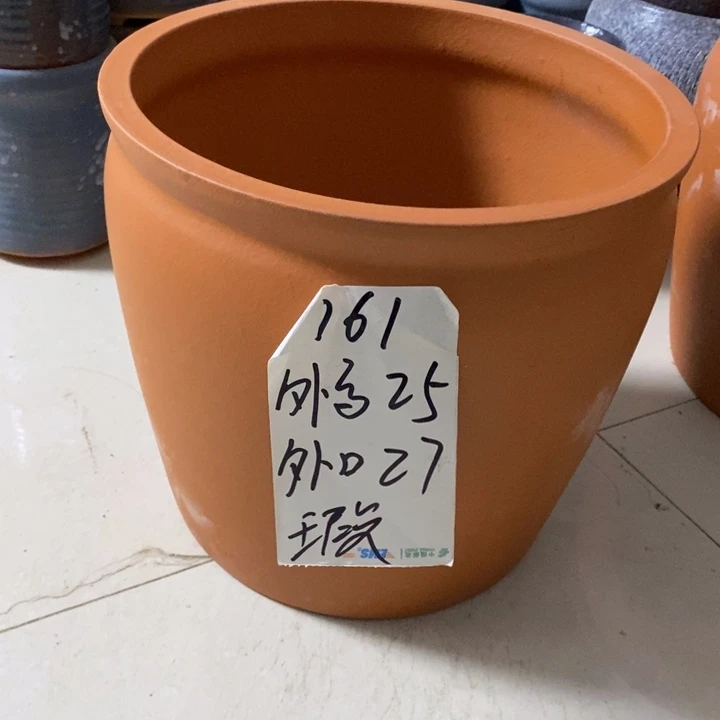 粗陶红陶绿植花盆761