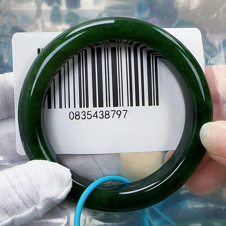 和田玉未镶嵌手镯包容5859