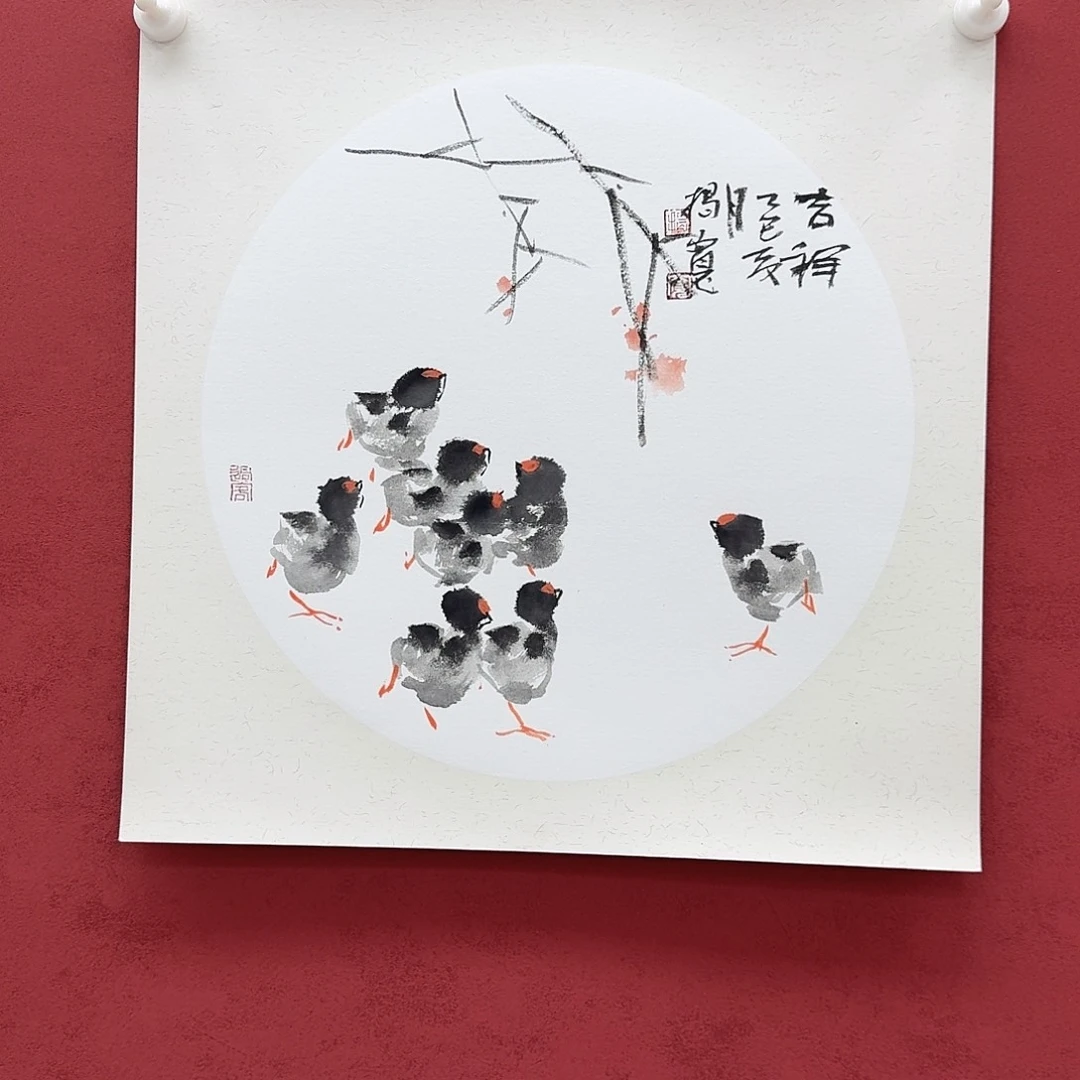 国画国画作品欣赏三尺斗方