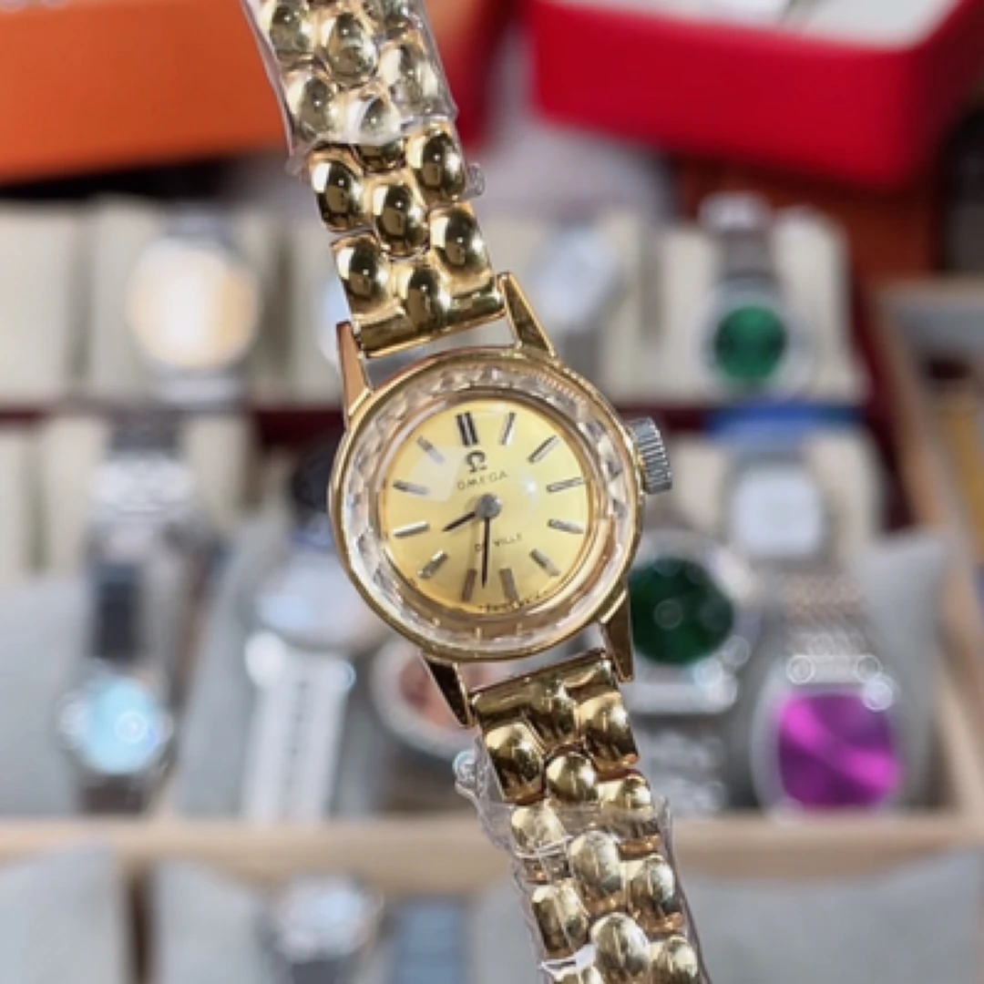 95新 Omega/欧米茄 蝶飞/手动机械/万花筒/OM760/17.5盘