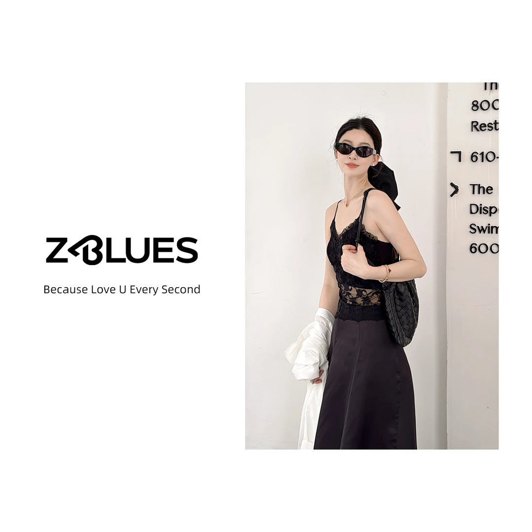 Z.blues【布兰妮小吊带】法式轻复古无钢圈舒适蕾丝吊带YZYHFS3302