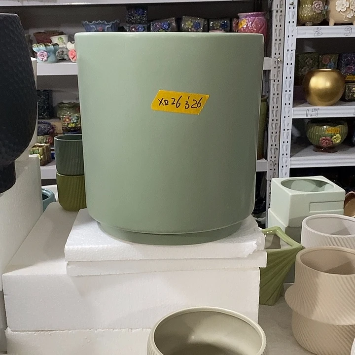 摆件陶盆有孔 微瑕介意勿拍