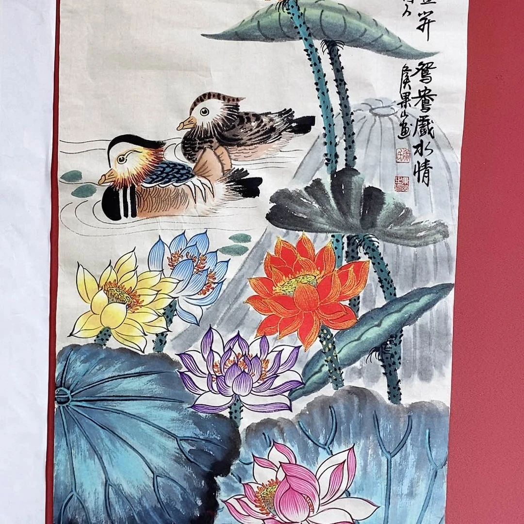 国画大风堂嫡传-侯果山老师作品路