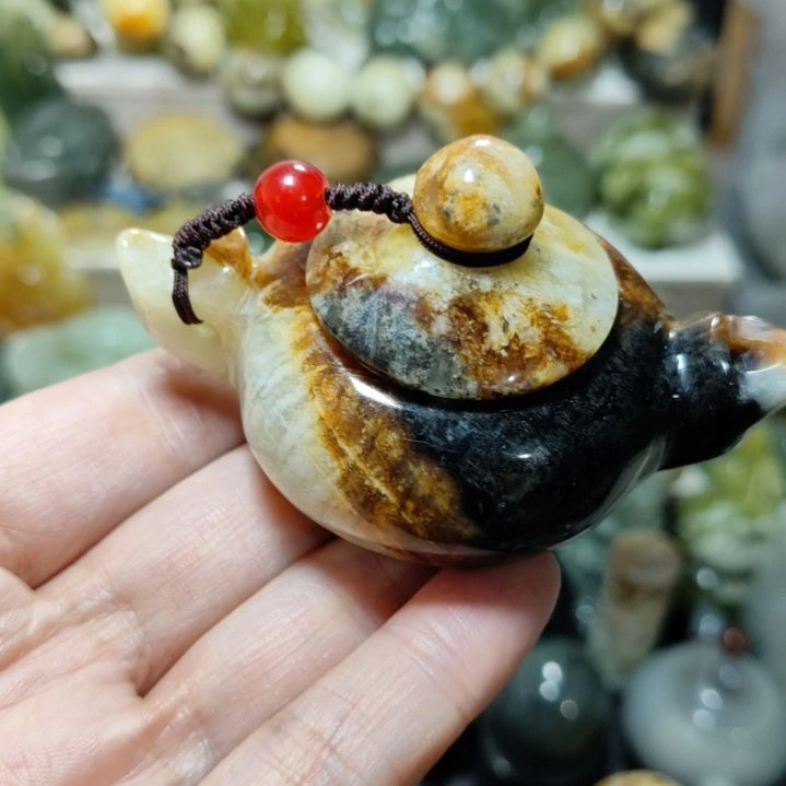 岫玉把把胡手把未镶嵌