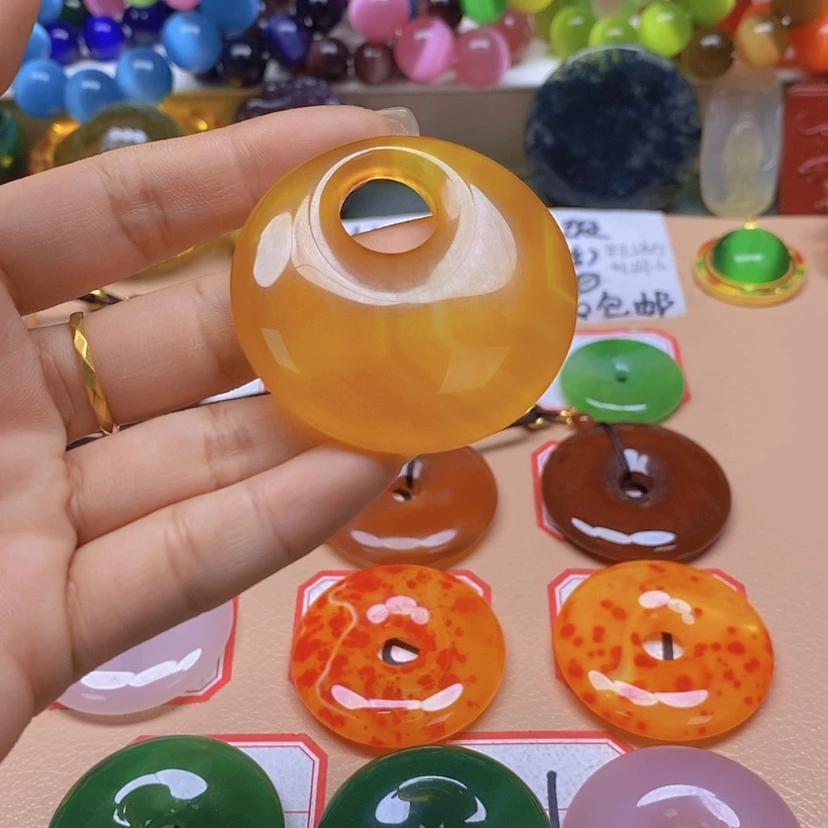 【闪购商品】玛瑙/玉髓颈饰未镶嵌松****品