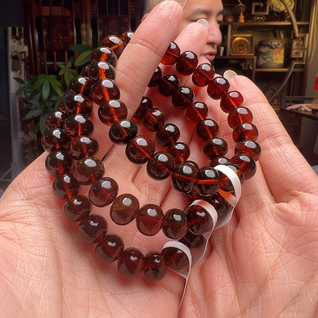 琥珀未镶嵌裸石抚顺琥珀10656十多样性发其一