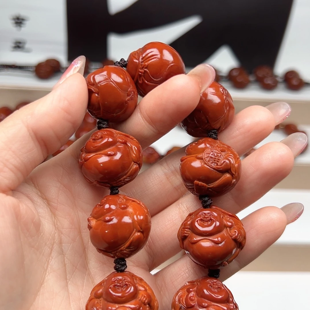 手串橄榄核弥勒手串
