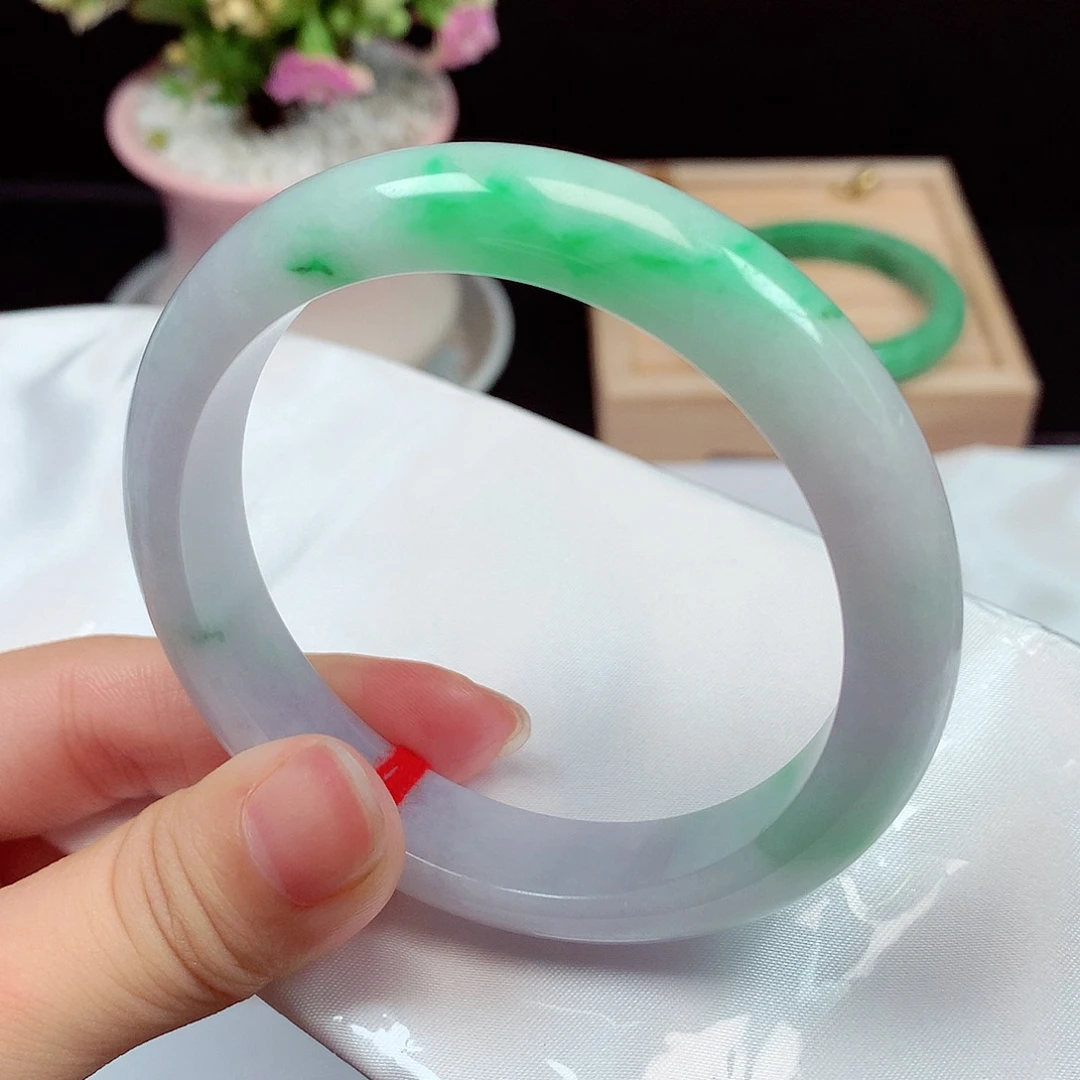翡翠未镶嵌手镯1726