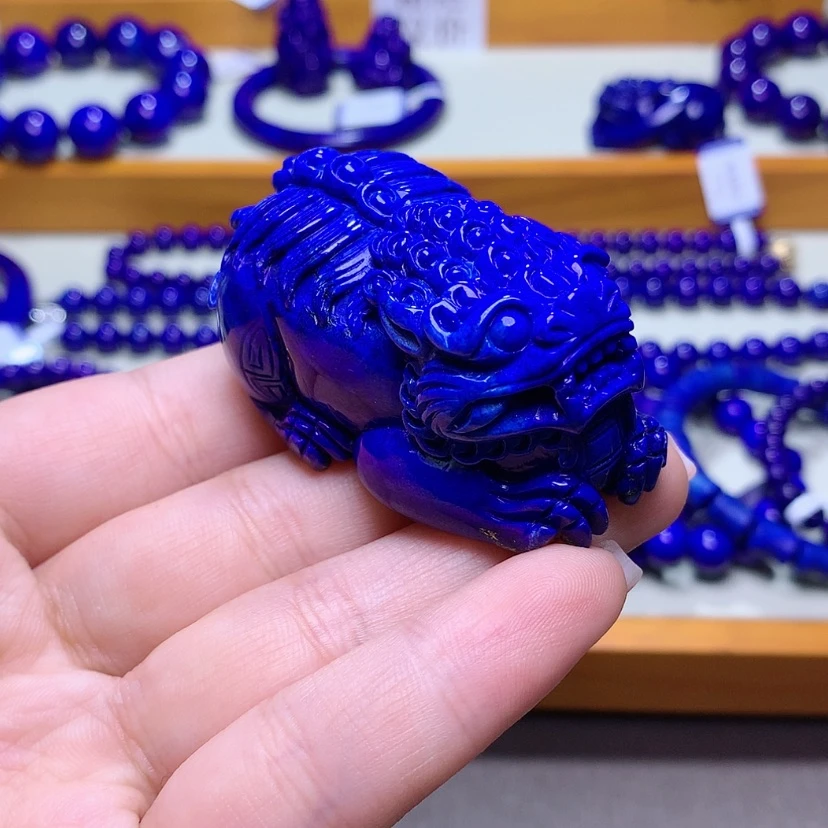 【闪购商品】青金石雕刻未镶嵌