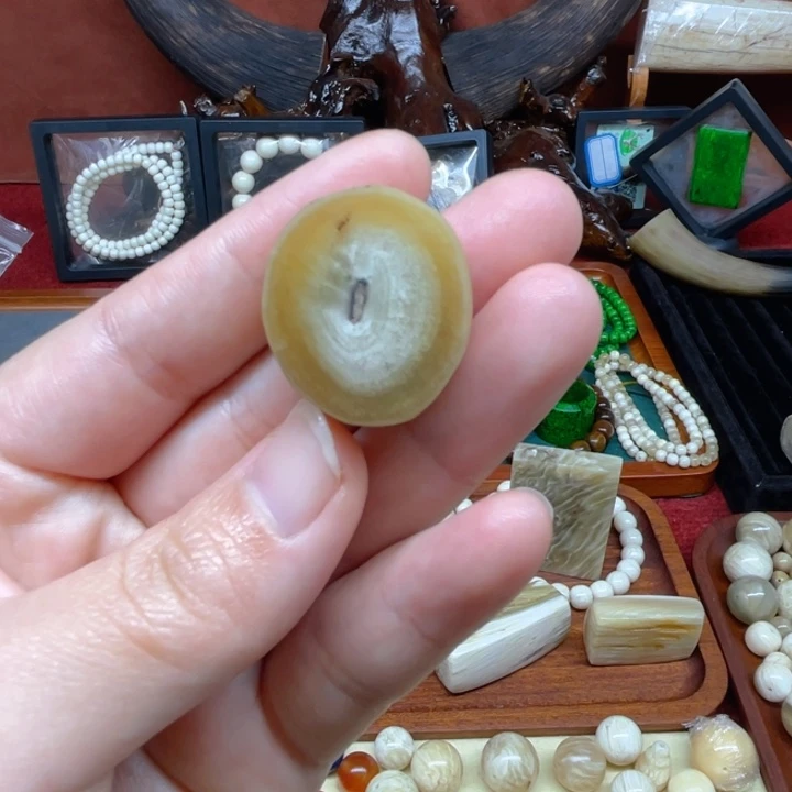 陶瓷切片原料金蜜色一个