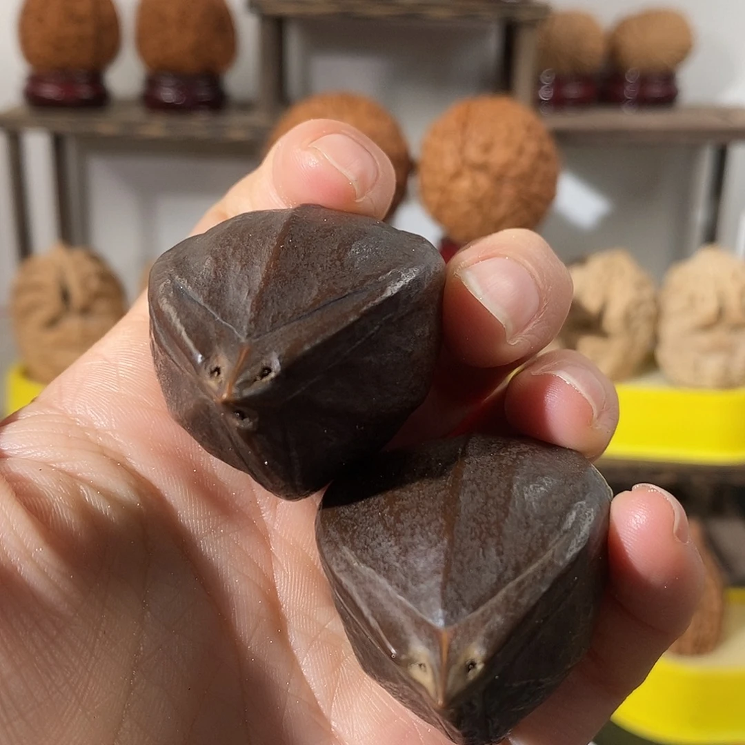 吊坠文玩核桃黑橄榄36