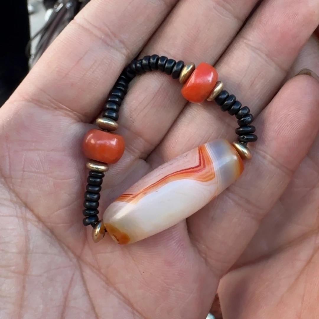 @****玛瑙/玉髓未镶嵌颈饰需要重新编绳