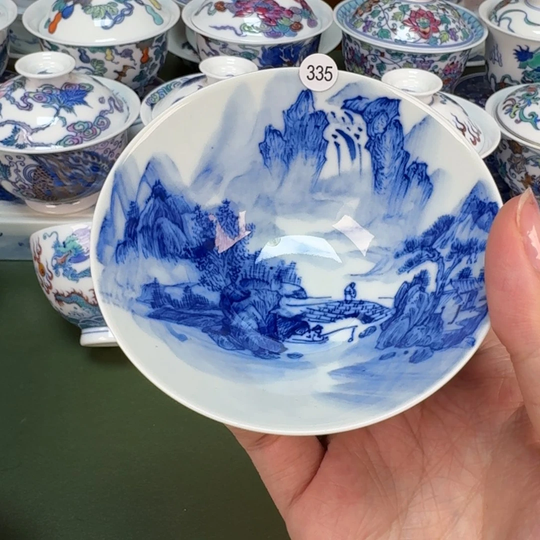 景德镇手工手绘茶具335