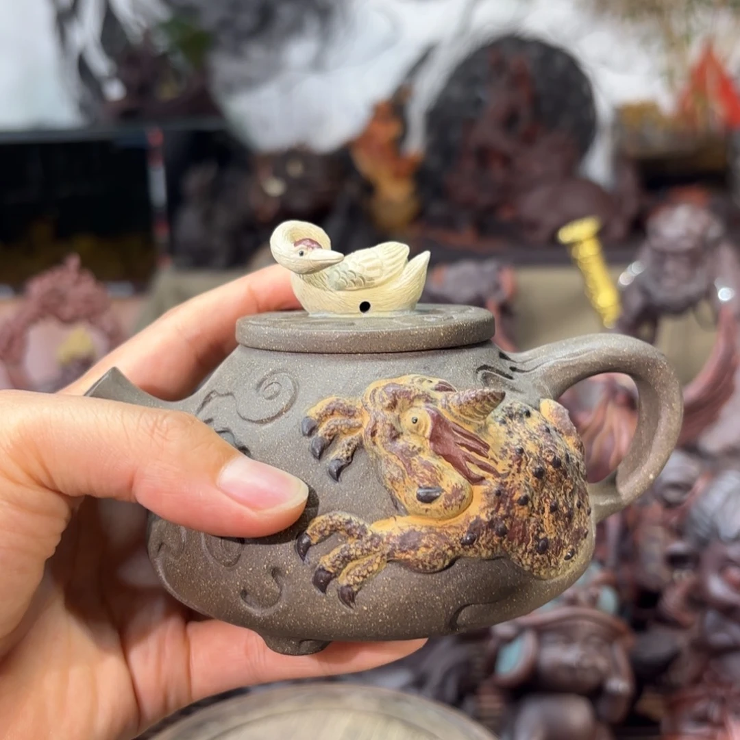 茶壶紫砂莫*心紫砂壶