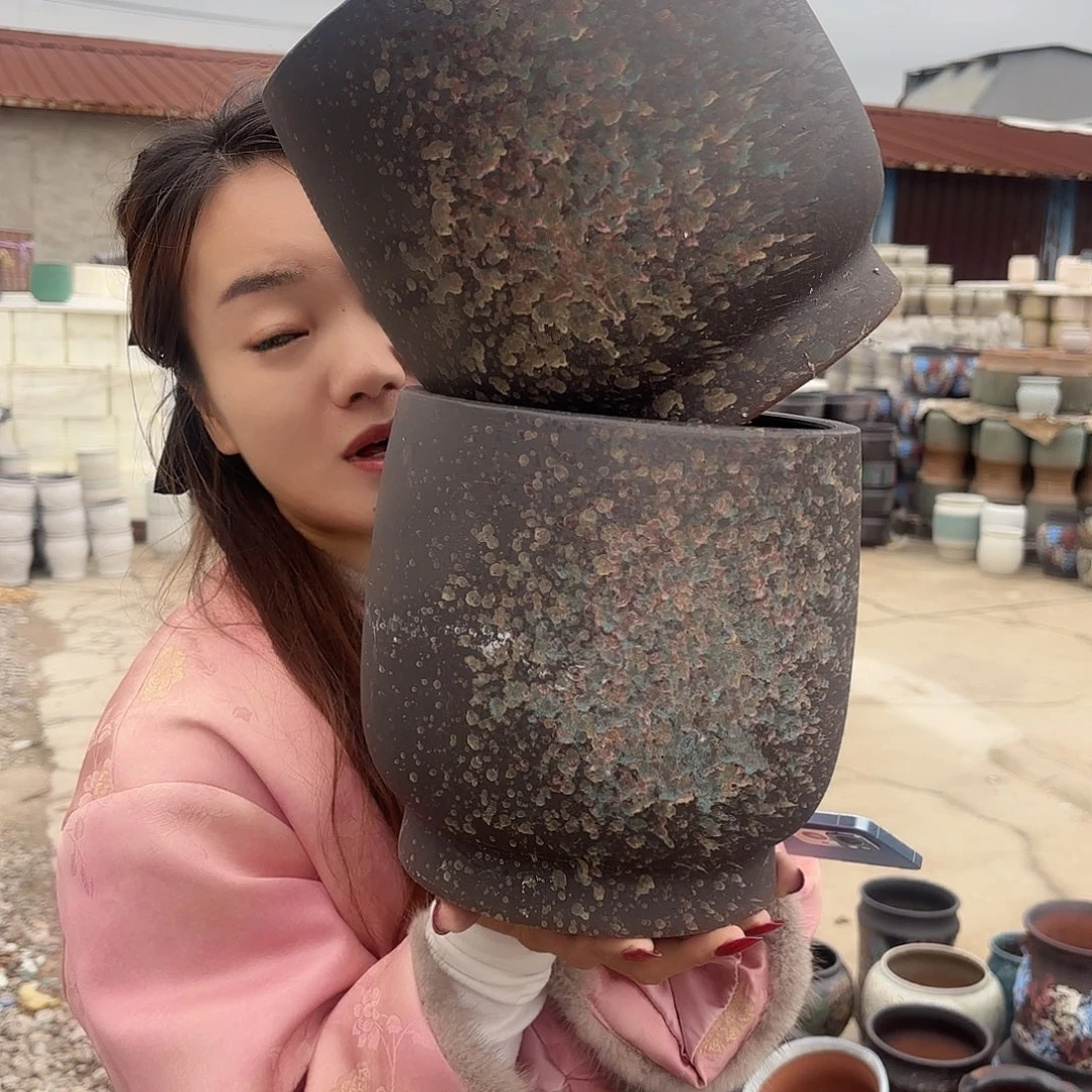 黑泼墨蛋壳两个20*20