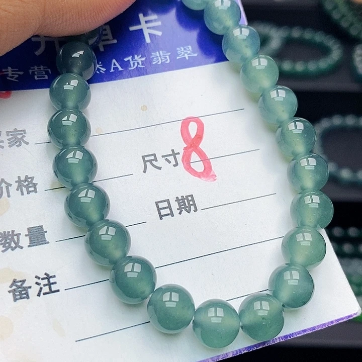 翡翠未镶嵌手链翡翠