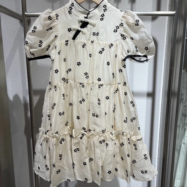 8259儿童碎花裙子