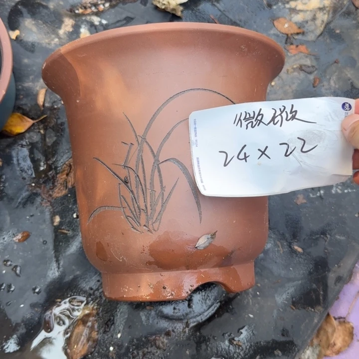 紫砂花盆特价清仓