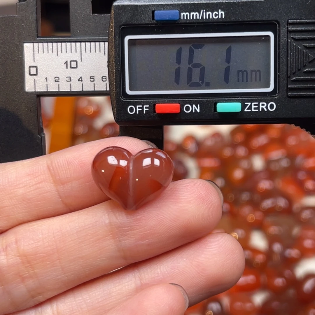 南红玛瑙未镶嵌吊坠(不含链)