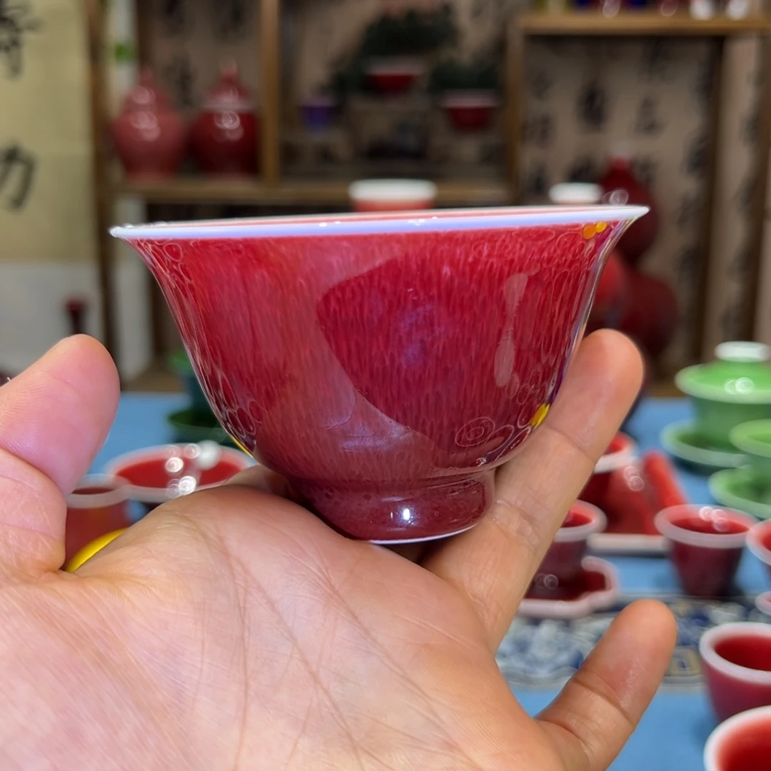 景德镇陶瓷玉兰杯优品