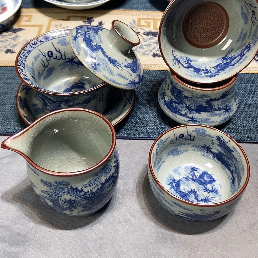 陶简装家用陶瓷茶具