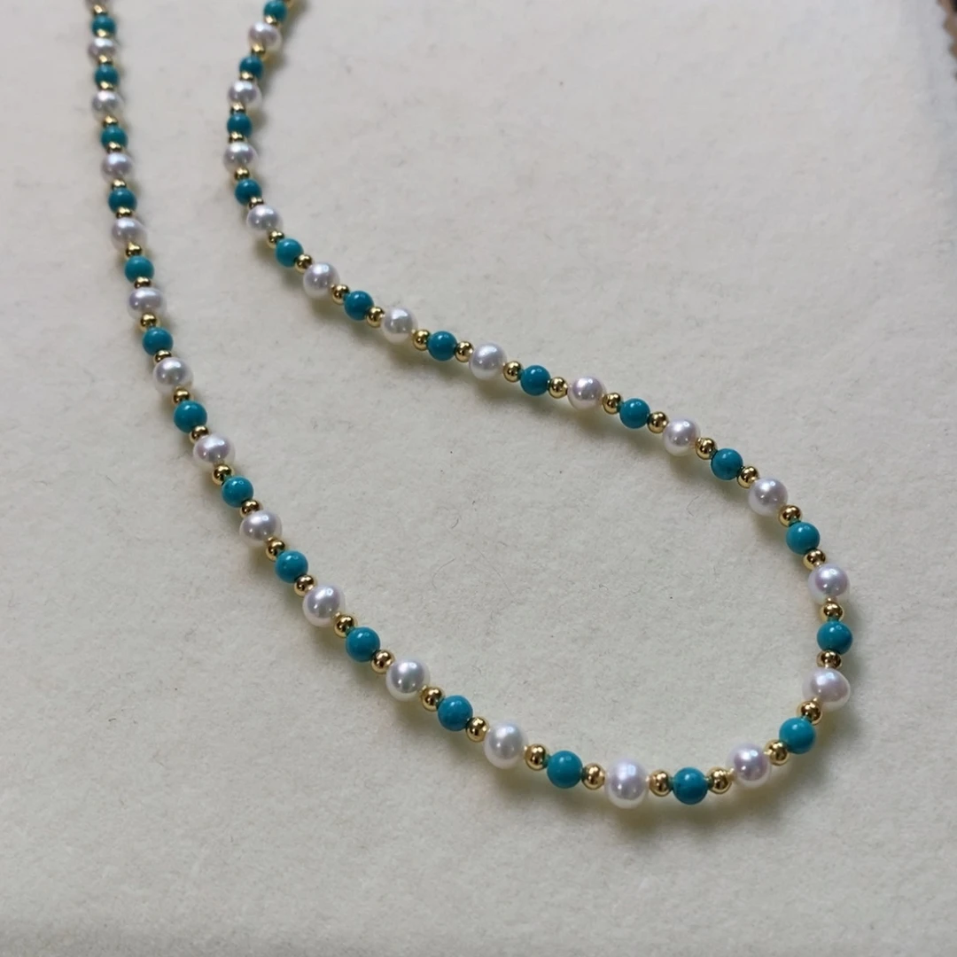 淡水珍珠颈饰未镶嵌