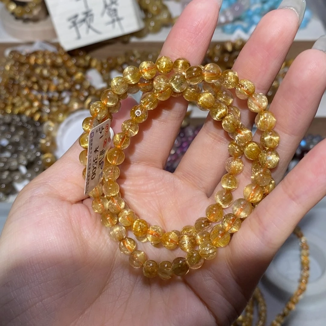 水晶手串未镶嵌手串