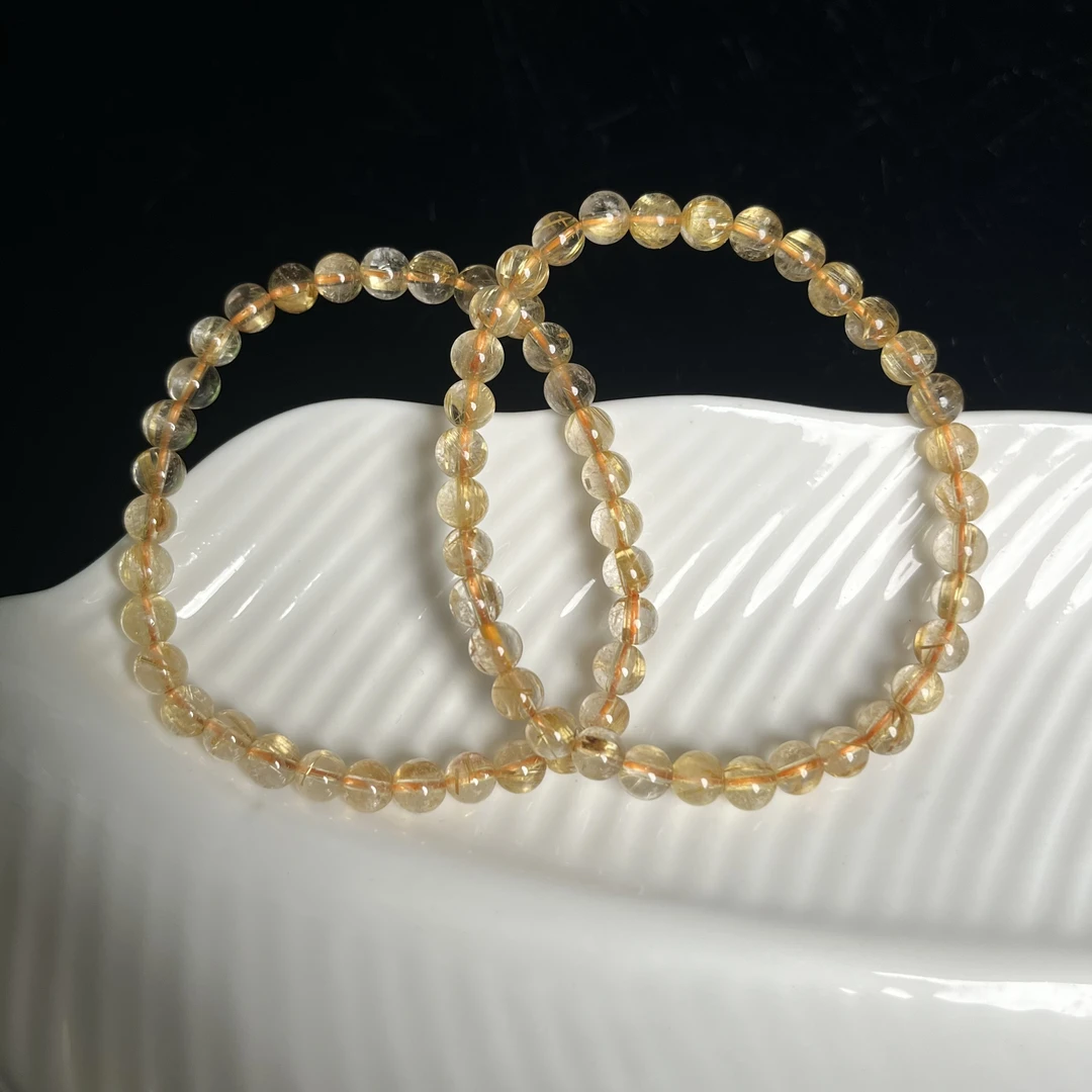 透体钛晶手串J3001多样性发其一