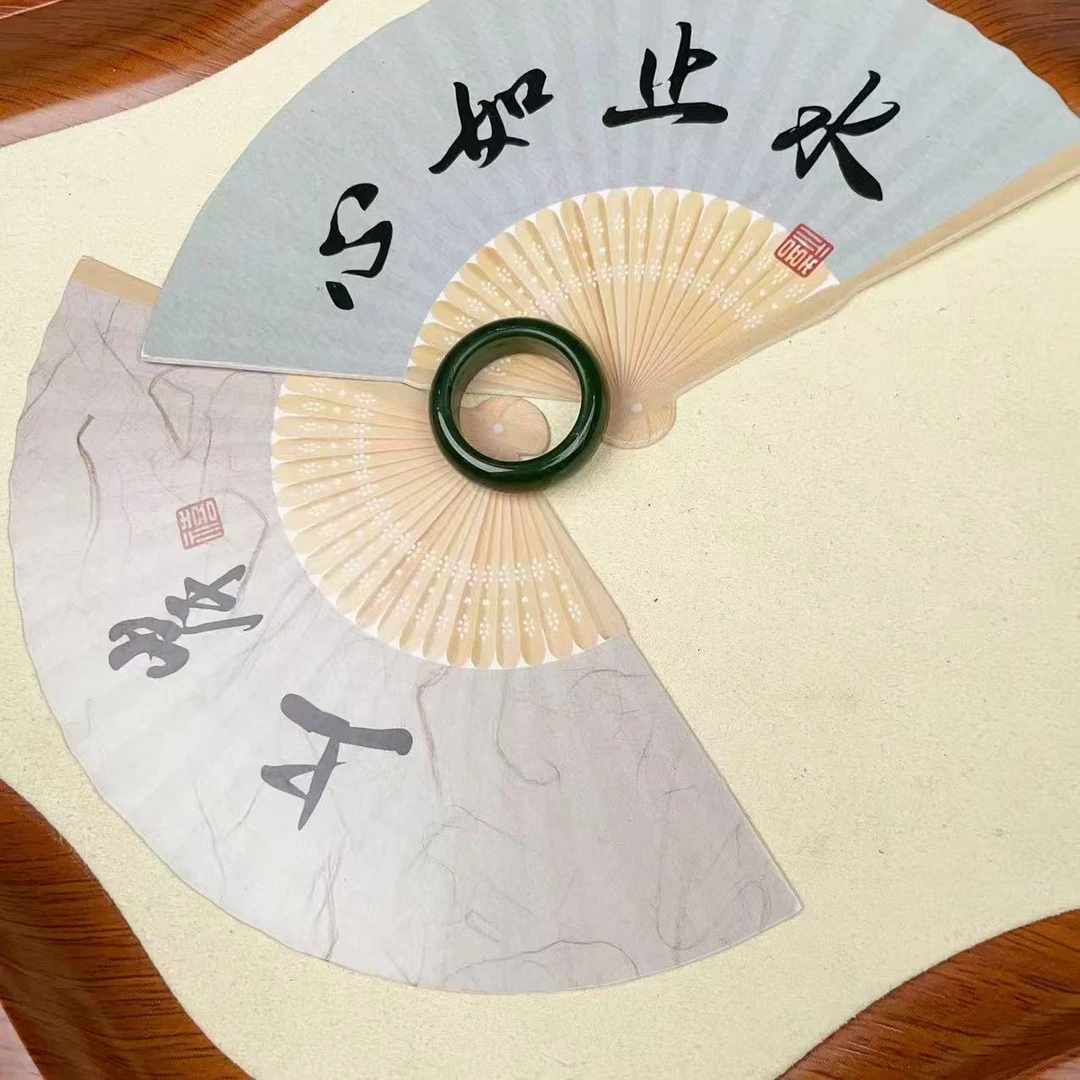 AA和田玉碧玉戒圈 多样性发货拍一单发一个