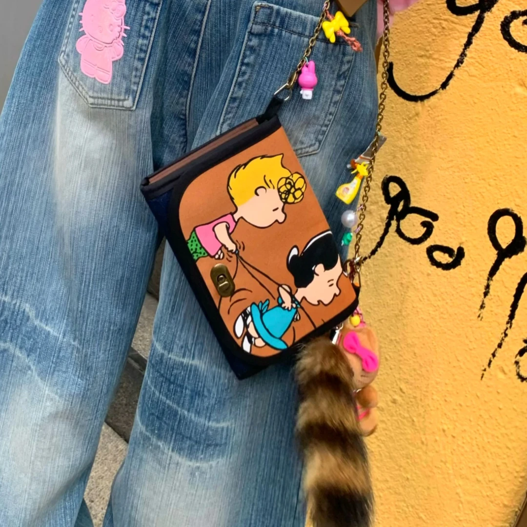 【陶格】时尚小众卡通单肩包25A1S636